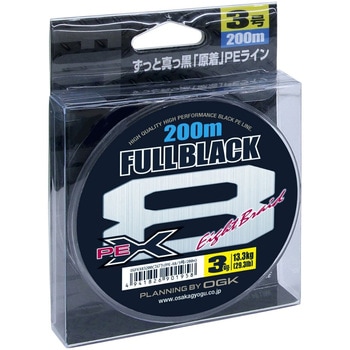 フルブラックPE X8 OGK