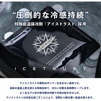 保冷剤ベスト アイストラストボディフィットベスト(保冷剤300g)付き ニッキー