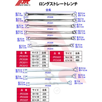 ロングストレートメガネ JTC