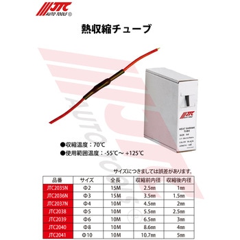 熱収縮チューブ JTC