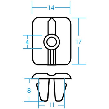 汎用クリップ JTC