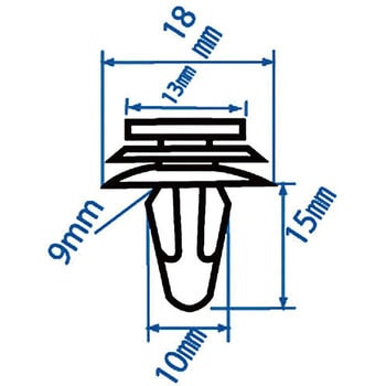 汎用クリップ JTC