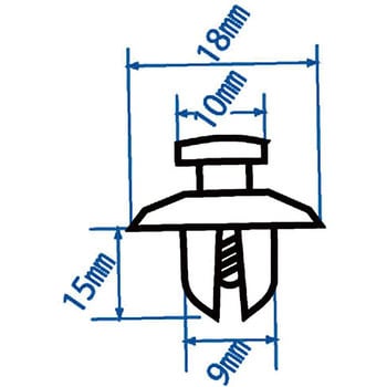 汎用クリップ JTC