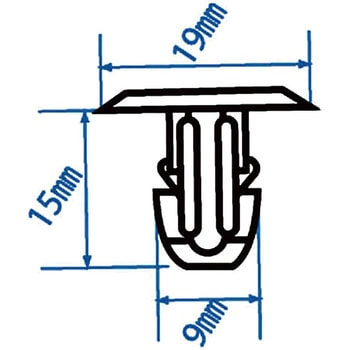 汎用クリップ JTC