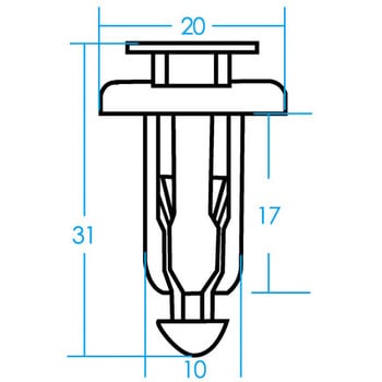 汎用クリップ JTC