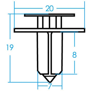 汎用クリップ JTC