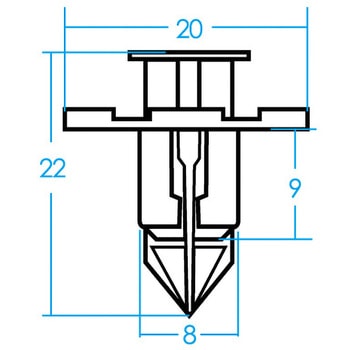 汎用クリップ JTC