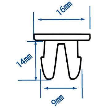 汎用クリップ JTC