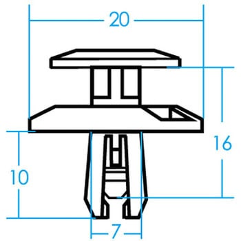 汎用クリップ JTC