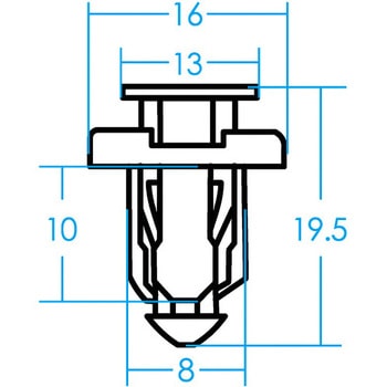 汎用クリップ JTC