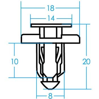 汎用クリップ JTC