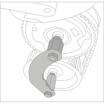 カムシャフトプーリー固定レンチ JTC 輸入車/国産車特殊工具 【通販