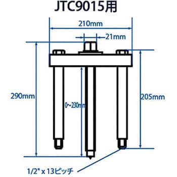 JTC1142A ベアリングレースプーラーセット 1セット JTC 【通販モノタロウ】