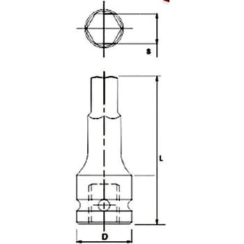 インパクト6角ソケット JTC