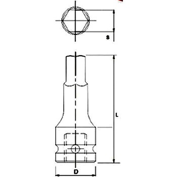 インパクト6角ソケット JTC