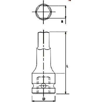 インパクト6角ソケット JTC