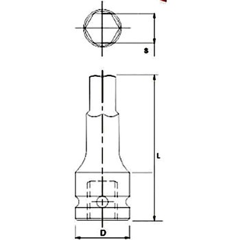 インパクト6角ソケット JTC