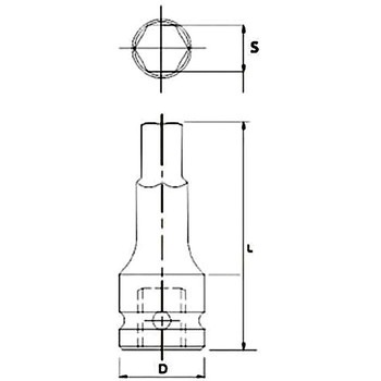 インパクト6角ソケット JTC