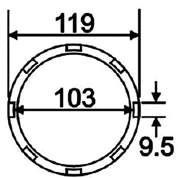 JTC5286 ホイールナットソケット JTC 差込角19mm JTC5286 - 【通販