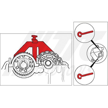 JTC4618 カムシャフトアライメントツール 1セット JTC 【通販モノタロウ】