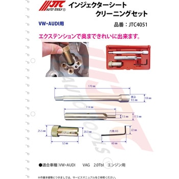 インジェクターシートクリーニングセット JTC