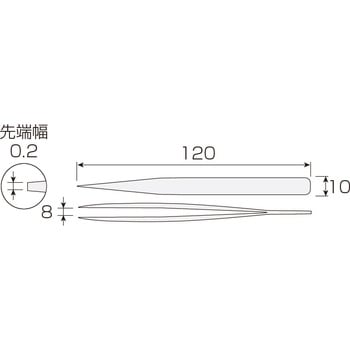 ピンセット ホーザン