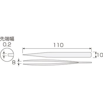 ピンセット ホーザン