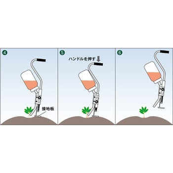 KW5 散ぽ サンエー タンク容量2L 手持式 散粒機・散布機・散粉機