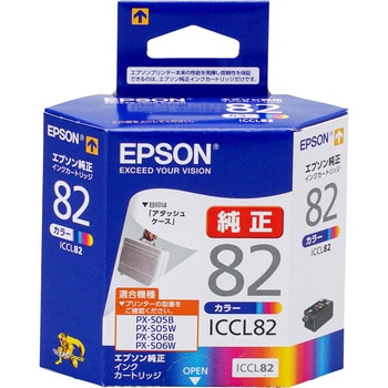 ICCL82 純正インクカートリッジ EPSON IC82 1個 EPSON 【通販サイト 