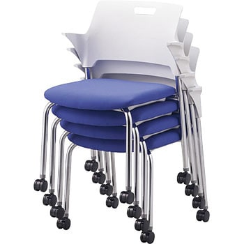 会議用椅子 CM550シリーズ キャスター付 サンケイ ミーティングチェア