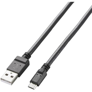 MPA-AMB2U12BK USBケーブル A-microB USB2.0 2A出力 耐久 スマートフォン タブレット 1本 エレコム  【通販モノタロウ】
