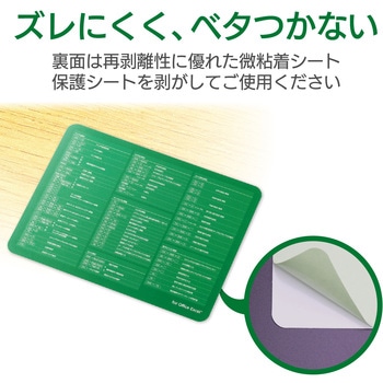 マウスパッド 入力支援 環境にやさしい素材 エレコム