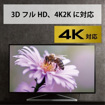 microHDMIケーブル HDMI-マイクロHDMI ハイスピード スーパースリム イーサネット対応 ブラック エレコム