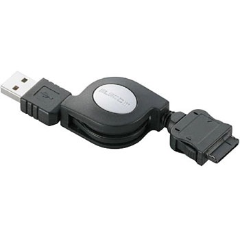 Mpa Rtcwusb Bk 携帯電話用usbケーブル 充電転送 Au 巻取り 1個 エレコム 通販サイトmonotaro 17986605
