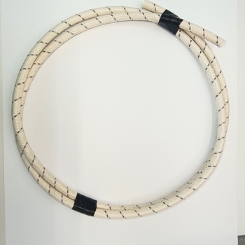 ニッケル覆銅導体シリカガラス編組電線 二宮電線工業