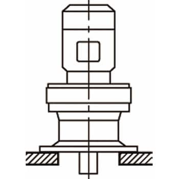 サイクロ減速機 6000シリーズ 高効率三相モータ付(立形・フランジ取付)(18.5kW～45kW) 住友重機械工業 サイクロ減速機 【通販モノタロウ】