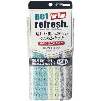 男性用ボディタオル ソフト ヨコズナクリエーション