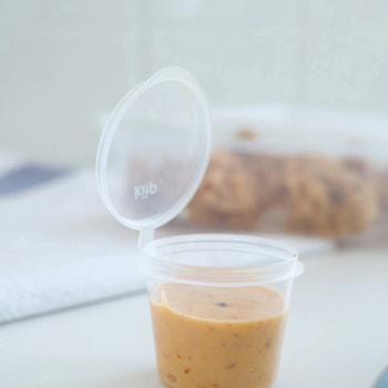 Kiip SLappeR キープスラッパー 保存容器 丸形 Sauceタイプ 1200個入り ミヤゲン