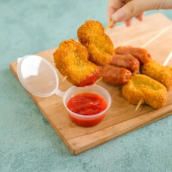Kiip SLappeR キープスラッパー 保存容器 丸形 Sauceタイプ 1200個入り ミヤゲン