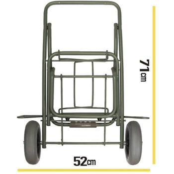 キャリーカート大車輪肉厚クッションタイヤ PROX(プロックス)