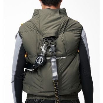 HUMMER 空調風神服チタンベスト サイドファン仕様(ウェアのみ) アタックベース