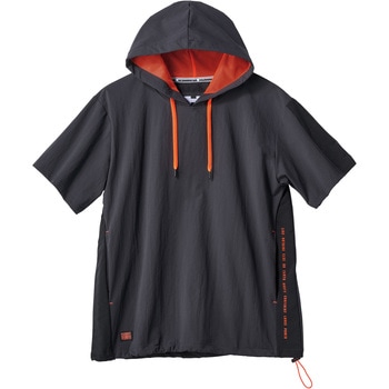 HUMMERレヴスキンズ半袖フーディー 吸汗速乾 アタックベース