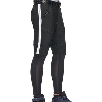 冷感ストレッチレイヤードパンツ アタックベース
