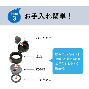 軽量 ワンタッチボトル アイボリー パークレーン