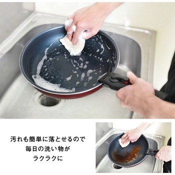 ダイヤモンドコート IH対応5点セット ブラウン パークレーン