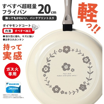 すべすべ超軽量フライパン20cm IV パークレーン