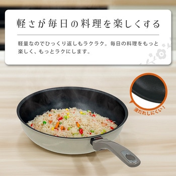すべすべ超軽量フライパン炒め28cm IV パークレーン
