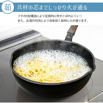 吹きこぼれにくいフライパン20cm パークレーン