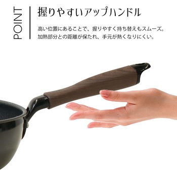 吹きこぼれにくいフライパン28cm パークレーン