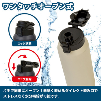 ワンタッチ直飲みボトル1．1 SN SN パークレーン